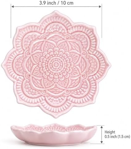 Pink Mandala Ring Dish, Cute Trinket Dish, Birthday Gifts for Women - Image 3