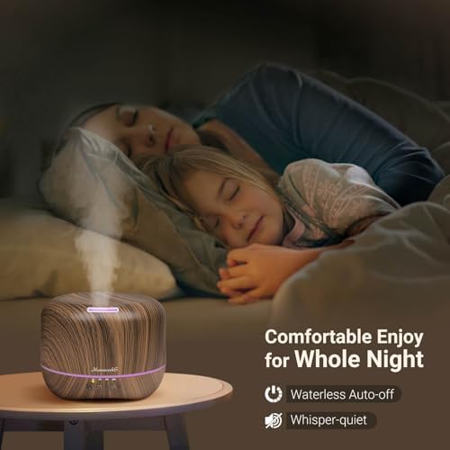 Homeweeks Essential Oil Diffuser for Room Aromatherapy Scent Diffuser - Image 4