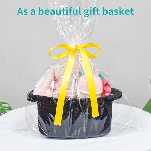 ABenkle Small Storage Basket, Mini Basket, Cute Tiny Cotton Rope Woven Shelf Basket, Boho Decorative Toy Storage Bin Gift Basket - Image 3