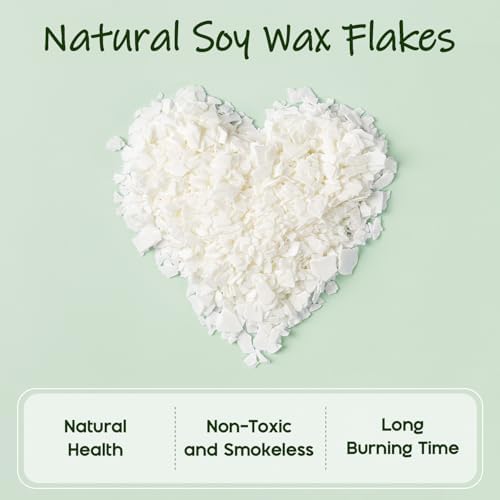 UNOTENA Soy Wax Flakes for Candle Making, Natural Candle Wax, Farm-Sourced, No Additives, Safe and Pure, 40LB - Image 3