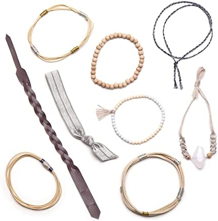 Craft Crush — Bracelet Box: Neutrals — Makes 9 Amazing Bracelets — Crafting Kits — For Ages 13+, Small - Image 4