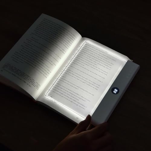 Book Light for Reading in Bed at Night Flat Reading Lights, White by Unknown