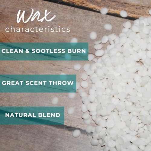Soy Wax Beads for Candle Making | 10lb Soy Candle Wax Pastilles + 120 Wicks | Smooth Blend for High Load Fragrance Formulation |Candle Making Supplies - Image 4