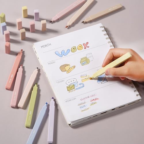 Mr. Pen- Aesthetic Highlighters No Bleed, 10 Pack, Assorted Colors | Chisel Tip, Cute Highlighters Assorted Colors for Journaling, Highlighting, Underlining, Fast Dry, Back to School Supplies - Image 6