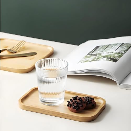 1PCS Bamboo Bathroom Trays - Suitable for the Bathroom,Kitchen,Breakfast Tray and Decorative Tray (8.27 in * 4.33 in) - Image 7