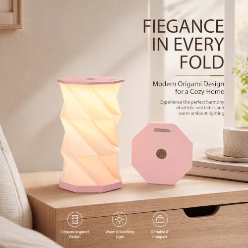 Portable Foldable Table Lamp, Japanese Gift, Paper Lantern Lights - Image 6