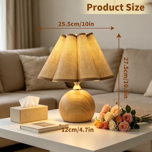 Small Vintage Lamp Mini Cute Table Lamps for Kitchen Counter Nightstand - Image 2