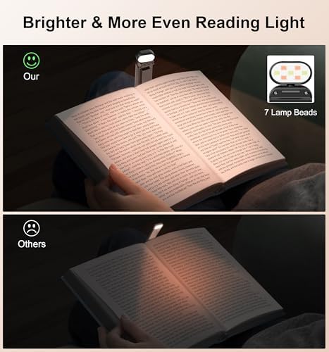 Gritin Reading Light, Rechargeable Book Light for Reading in Bed - Image 3