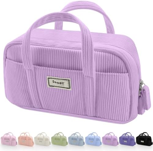 Sooez Large Pencil Case Pouch, Extra Big Pencil Bag with 5 Compartments by Sooez