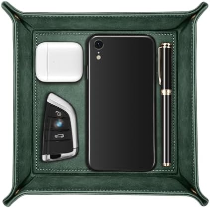 SITHON Valet Tray Desktop Storage Organizer Nightstand Caddy Holder by SITHON