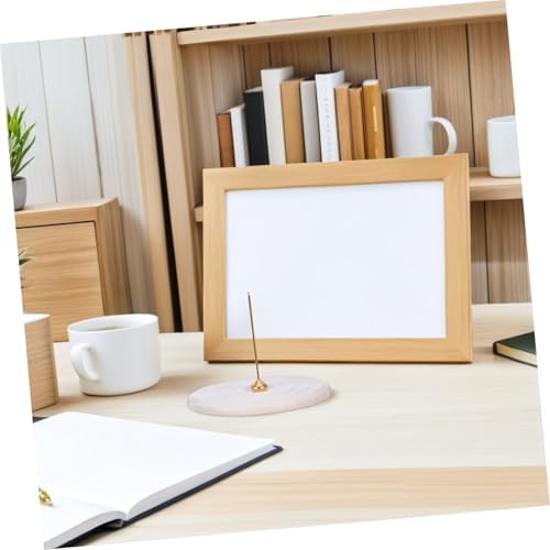 White Ceramic Incense Burner Holder for Sticks, Minimalist Decor - Image 6
