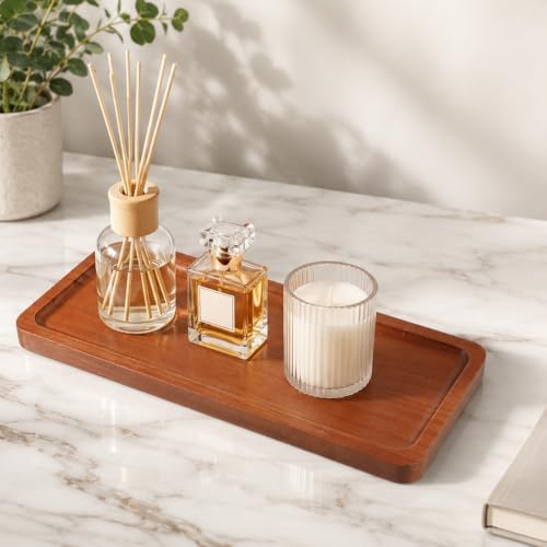 Small Wooden Tray, Rectangular Wood Serving Tray - Image 7