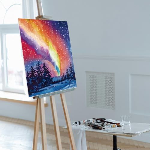 Sherr 12 Pcs Pre Drawn Canvas for Adults,Sunset Landscape,11 x 14 Inch - Image 6