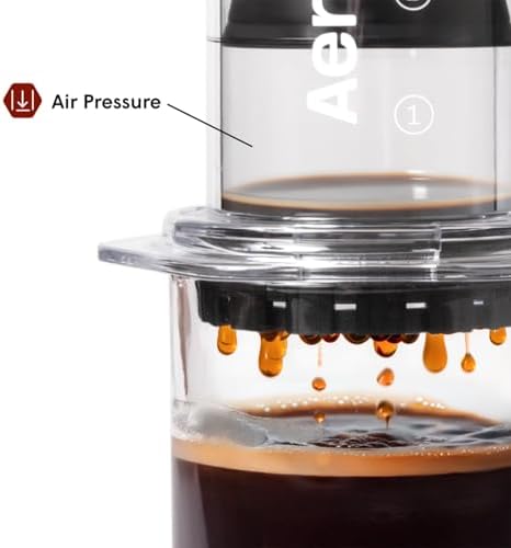 AeroPress Clear Coffee Press, French Press, Pour-Over & Espresso Style - Image 4