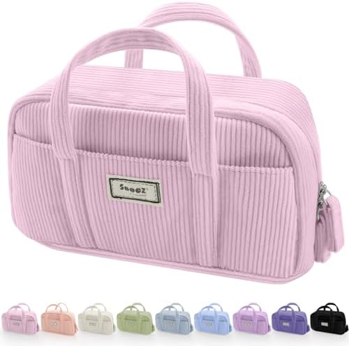 Sooez Large Pencil Case Pouch, Extra Big Pencil Bag with 5 Compartments by Sooez