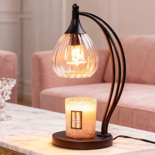 GOODBUY Candle Warmer Lamp with Timer Dimmer - Candle Lamp for Jar Candles - Birthday Gifts for Women Mom Home Decor House Warming Gifts, Lamp with 2 Bulbs - Image 6