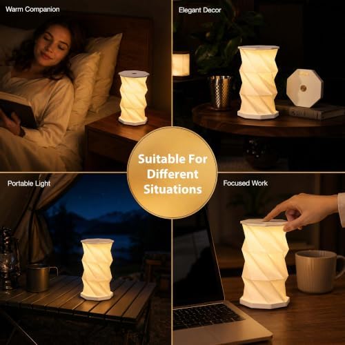 Portable Foldable Table Lamp, Japanese Gift, Paper Lantern Lights - Image 6