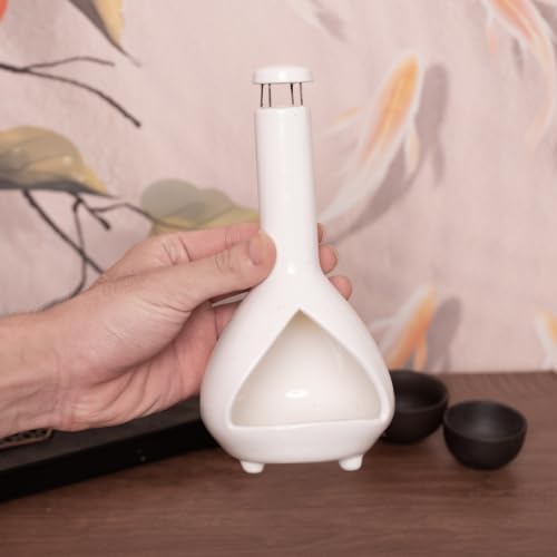 Mini Chiminea Palo Santo Holder-Ceramic Incense Burner for Cone & Stick - Image 2