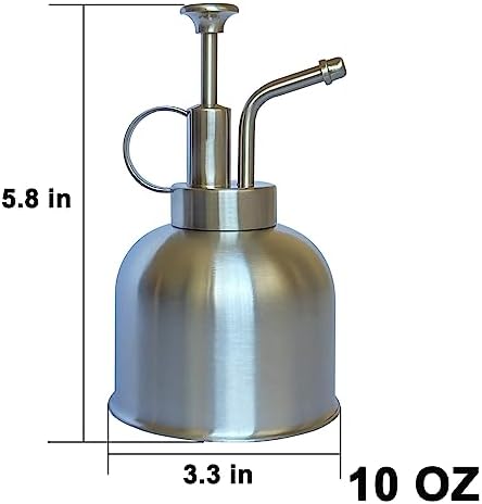 Stainless Steel Plant Sprayer, Small Watering Can for Indoor Potted Plants - Image 2