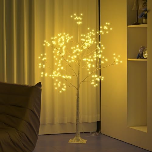 PXBNIUYA 288 LED Birch Tree Light Remote Control,DIY Artificial Tree Light by PXBNIUYA