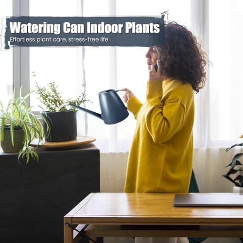 1.8L Watering Can, Small Watering Can for Indoor Plants with Long Spout - Image 5