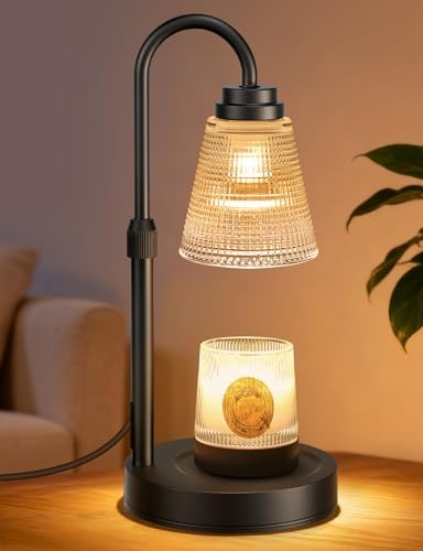 Candle Warmer Lamp with Timer Dimmable, Adjustable Height Wax Melts Warmer for Jar Candles, Housewarming, Birthday, for Women and Mom, Home Decor by Unknown
