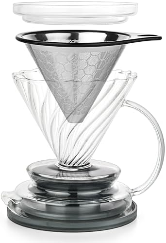 Pour Over Coffee Dripper for Daily Brewing - Manual Eco Brewer by Dokaworld