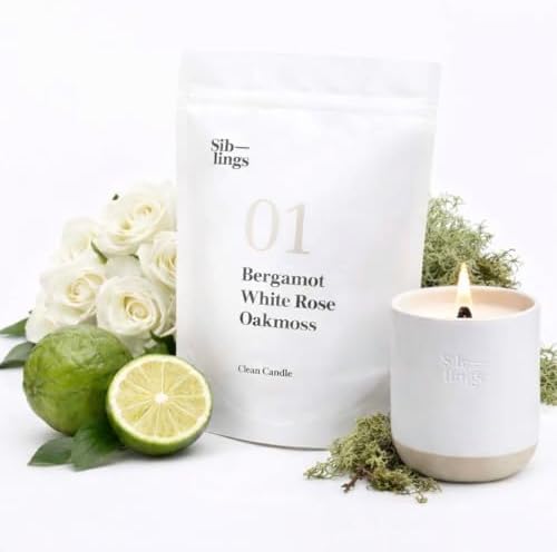 Siblings Ritual Set Refill Kit No. 01, Bergamot White Rose Oakmoss by Siblings