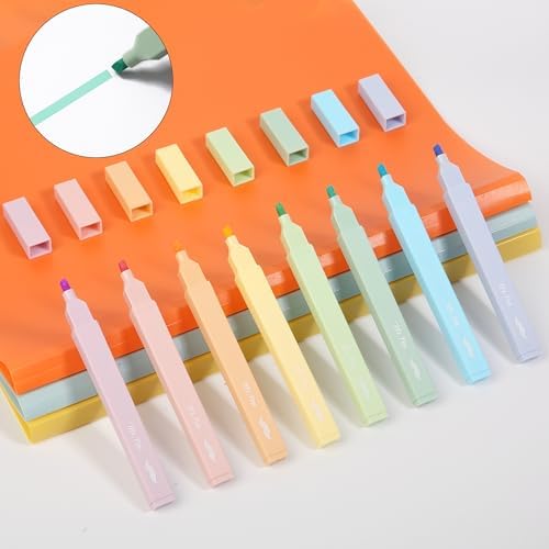 Mr. Pen- Aesthetic Highlighters No Bleed, 8 Pack, Assorted Colors | Chisel Tip, Cute Highlighters Assorted Colors for Journaling, Highlighting, Underlining, Fast Dry, Back to School Supplies - Image 6