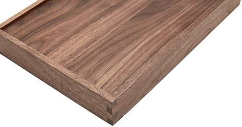 pandapark Wood Organizer Tray,Black Walnut,Desk & Drawer Storage Box (Walnut Dream) - Image 5