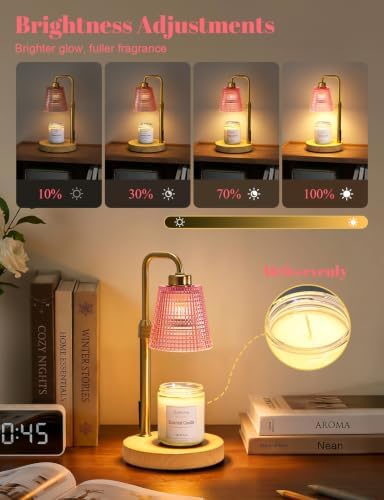 Candle Warmer Lamp with Timer, Birthday Gifts for Women, Cozy Room Decor - Image 2