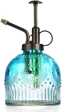 Plant Mister Glass Watering Can Bottle (7.78 oz, Blue Gradient) by Unknown