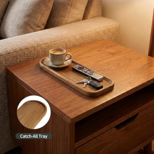 Small Wood Tray– Acacia Serving Platter Vanity Tray Mini Wooden Tray Decor - Image 5