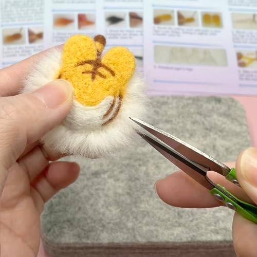 Truslin Needle Felting Kit, 4 Pcs Doll Making Needle Felting Starter Kit - Image 3