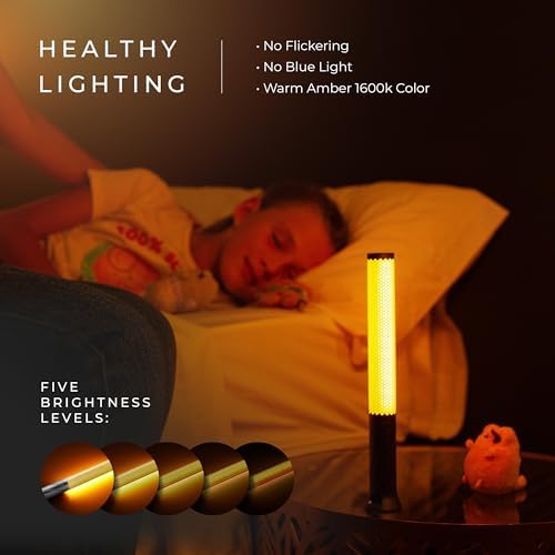 phonar Rechargeable Flameless Candle Lamp, Cordless Ambient Table Light for Bedroom, Romantic Dinner, Restaurant & Cozy Home Decor, Warm Dimmable LED Candlelight - Image 3