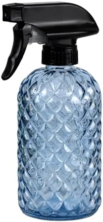 12Oz Glass Plant Spray Bottle with Black Plastic Top Pump by Hzxcuim