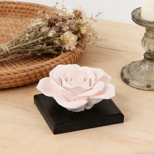 Passive Flower Aromatherapy Diffuser - A Chic and Natural Home, Office, and Travel Essential Oil Diffuser (Rose) - Image 4