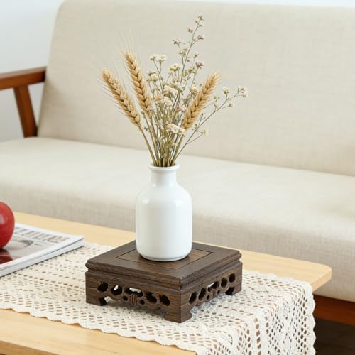 Square Furniture Wooden Display Stand Base , 4" x 4" - Image 6