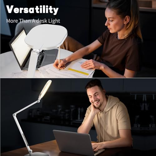 LitONES LED Desk Lamp for Home Office, Soft Edge-lit Design - Modern Style - Image 2