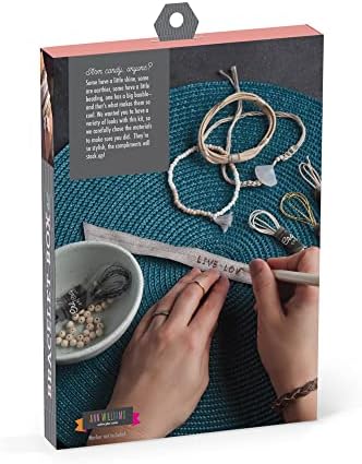 Craft Crush — Bracelet Box: Neutrals — Makes 9 Amazing Bracelets — Crafting Kits — For Ages 13+, Small - Image 2