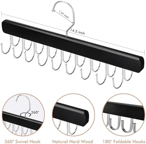 NECAMOCU 2 Pack Bra Hanger for Closet Organizer, Premium Tank Top Hangers - Image 2