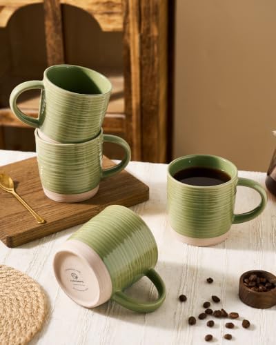 famiware Coffee Mugs Set of 6, 13 oz Mug Set, Ceramic Cup Set with Handle - Image 7