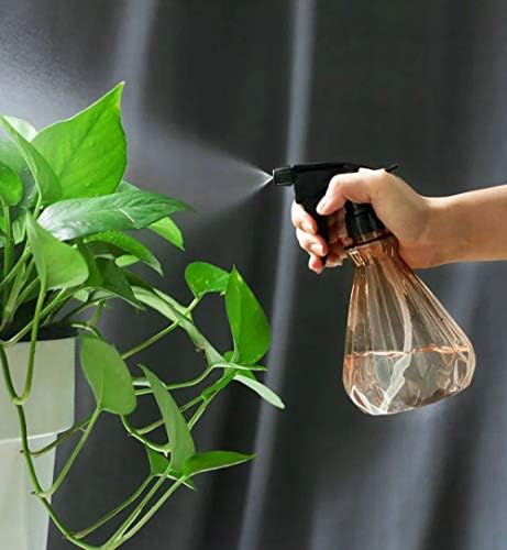 Yrzper Watering Can for Indoor Plants, Plant Mister Spray Bottle with Detachable Nozzle for Plants,Succulents, Garden Flowers Mist Small Modern Translucent Sprayer Bottle for Bonsai Plants (Brown) - Image 6