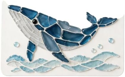 Sea Glass Art Kit - DIY Fun Craft Kit for Adults, Beginner Friendly (WHALE) by Unknown