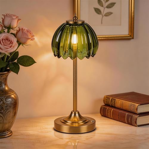 Rechargeable Cordless Table Lamp, 3 Color Temps & Stepless Dimming by Unknown