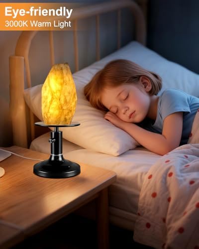 Lightdot Table Lamp for Bedroom Mid Century Modern Black Small Desk Lamp - Image 5