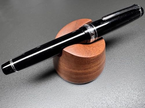 1pc Wooden Pen Holder for Desk Walnut Pen Tray, Minimalist Pen Rest, Wood Desk Organizer Tray - Image 4