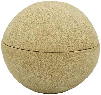 Clay Candle Stand, Unglazed, Handmade in Japan, Beige by IPPINKA