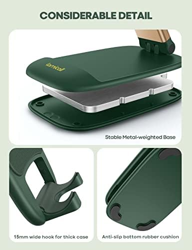 Lamicall Green Cell Phone Holder, Desk Accessories, Cellphone Stand - Image 6