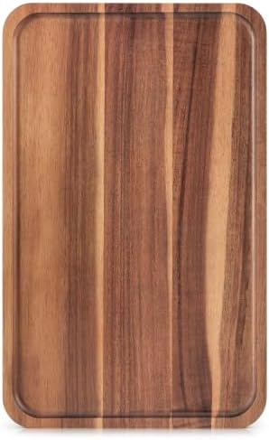Large Wooden Tray and Platter, Large Charcuterie Boards, 16"x10" by MakeYourHomeCozier%EF%BC%81